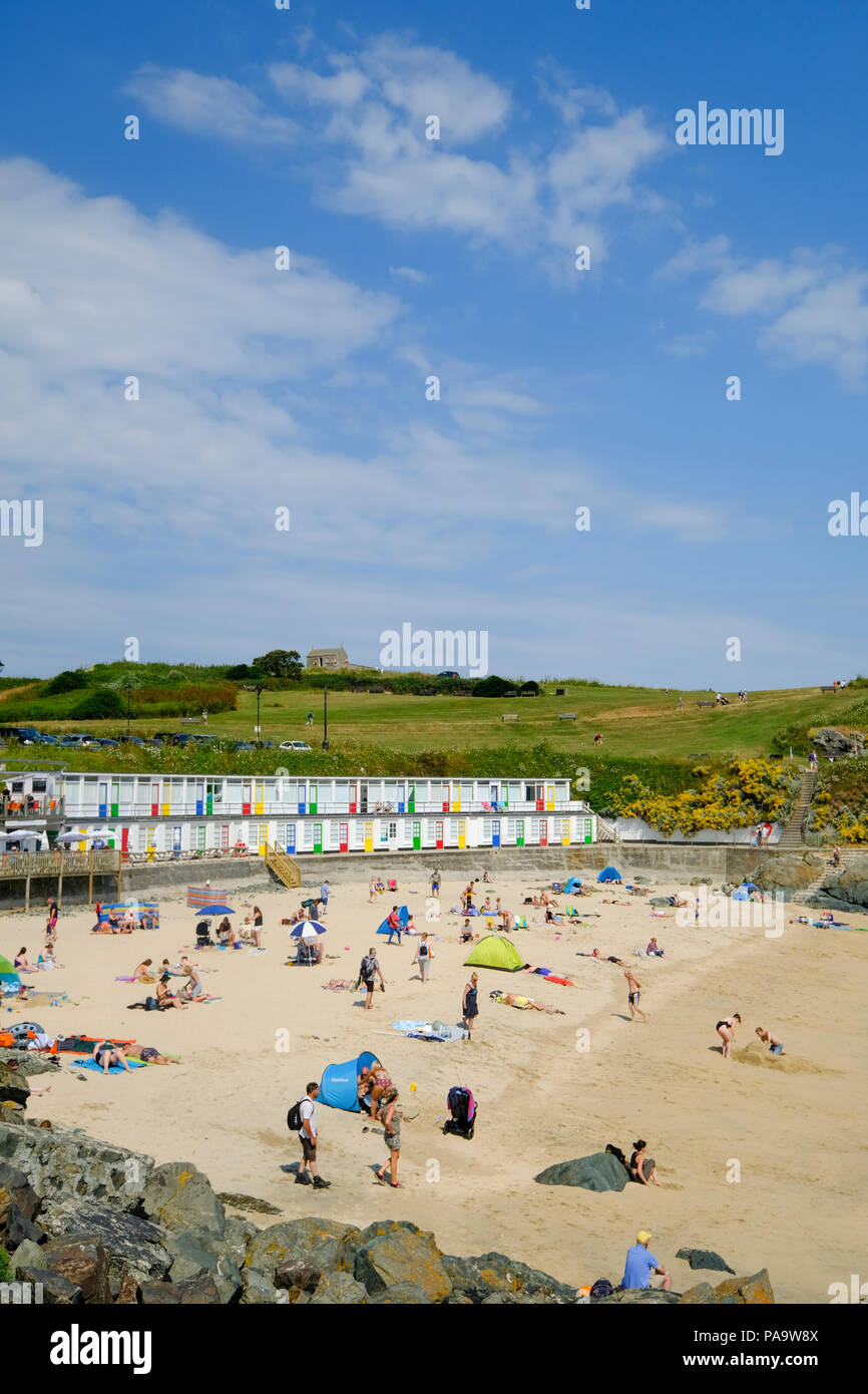 Porthgwidden Beach, St Ives, Cornwall Banque D'Images