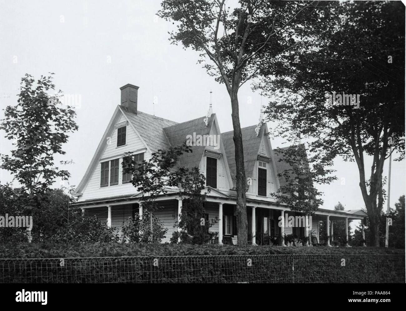 164 Maison Lenoblet-Du Plessis 01 Banque D'Images