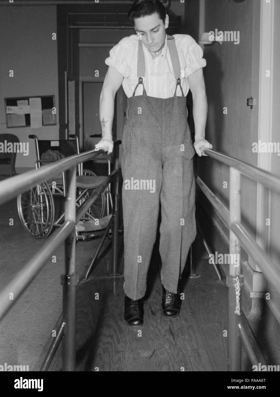 174 militaires. L'hôpital militaire de Sainte-Anne BAnQ P48S1P13783 Banque D'Images