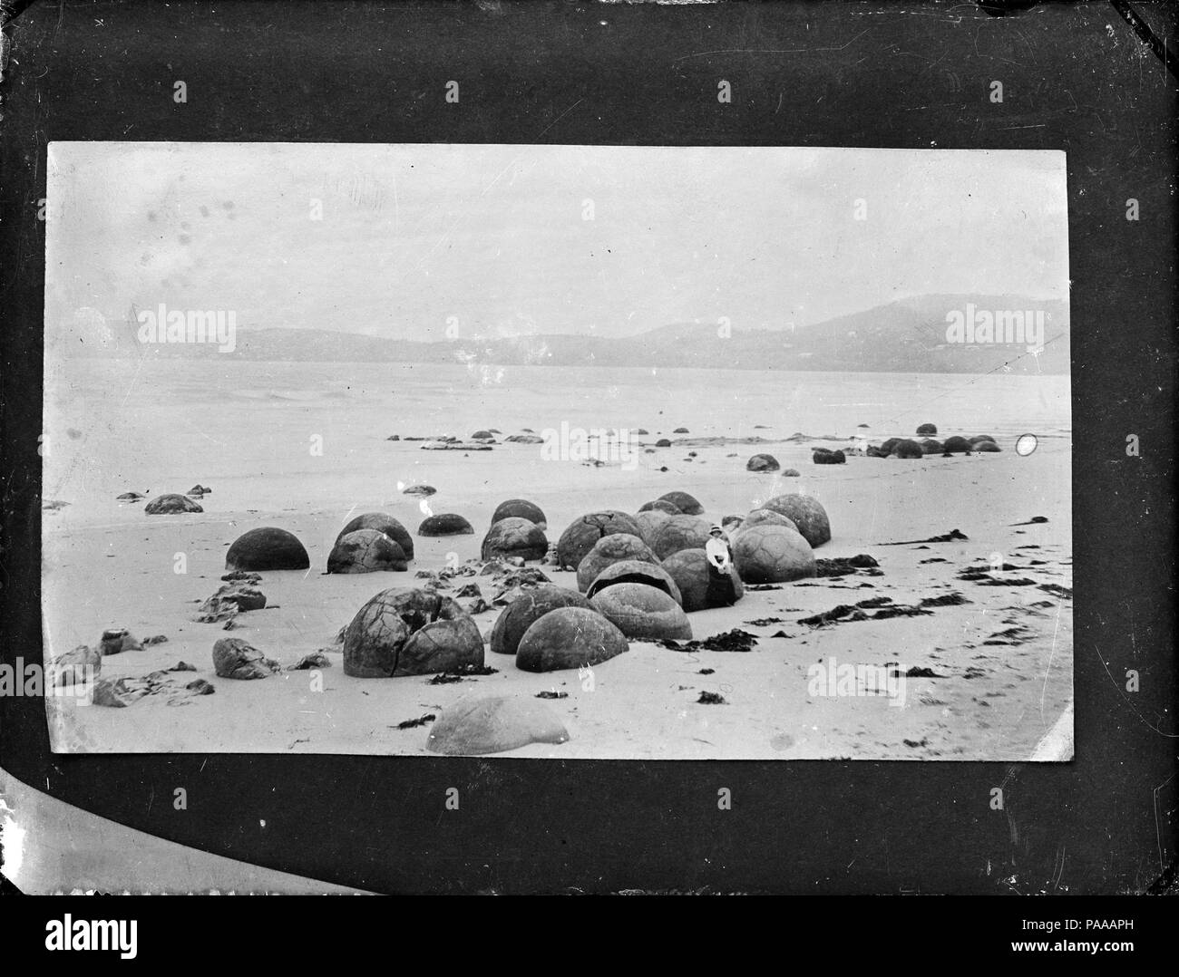 Moeraki Boulders ATLIB 175 306313 Banque D'Images