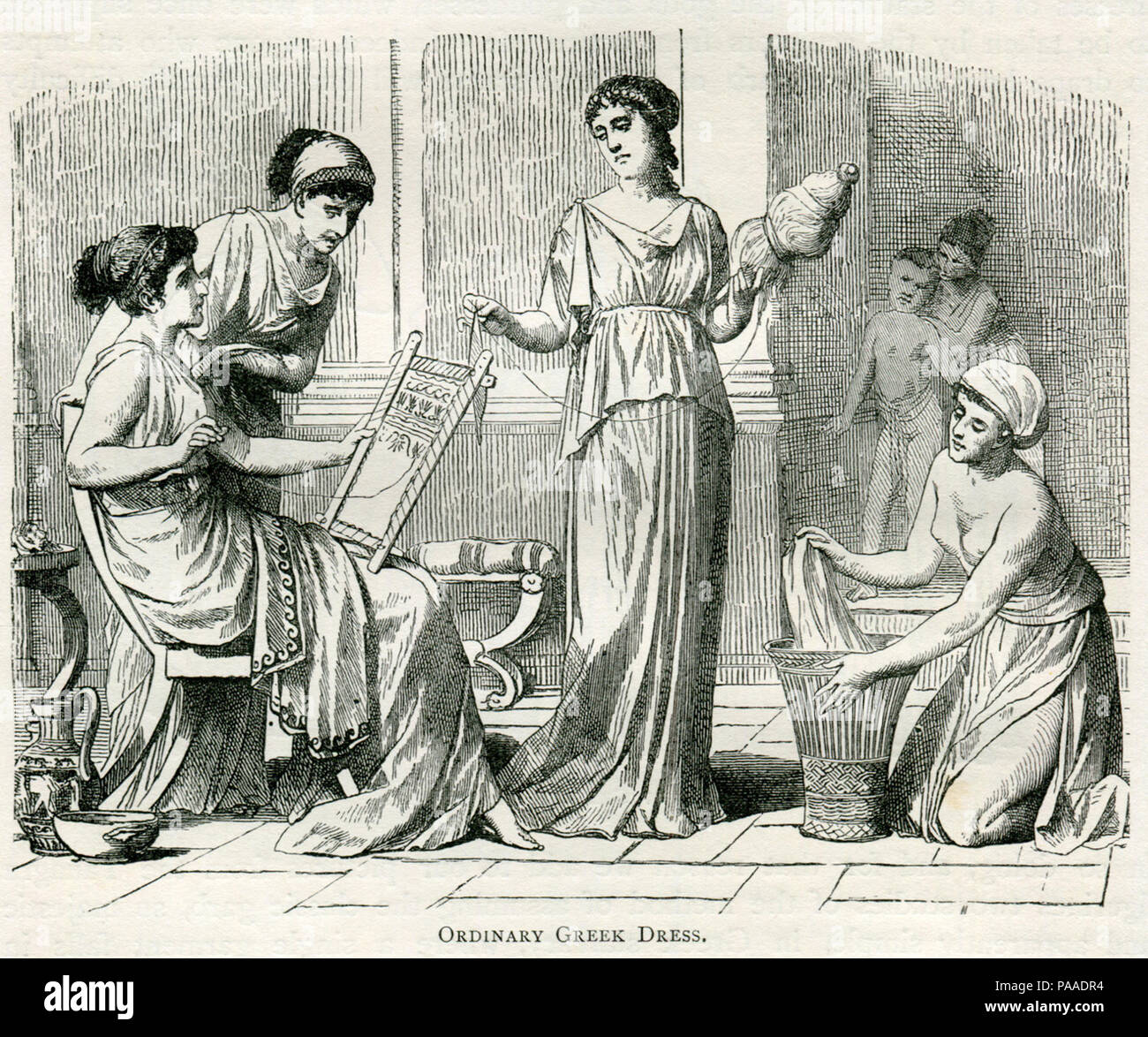 188 - robe grecque ordinaire Mahaffy John Pentland - 1890 Banque D'Images