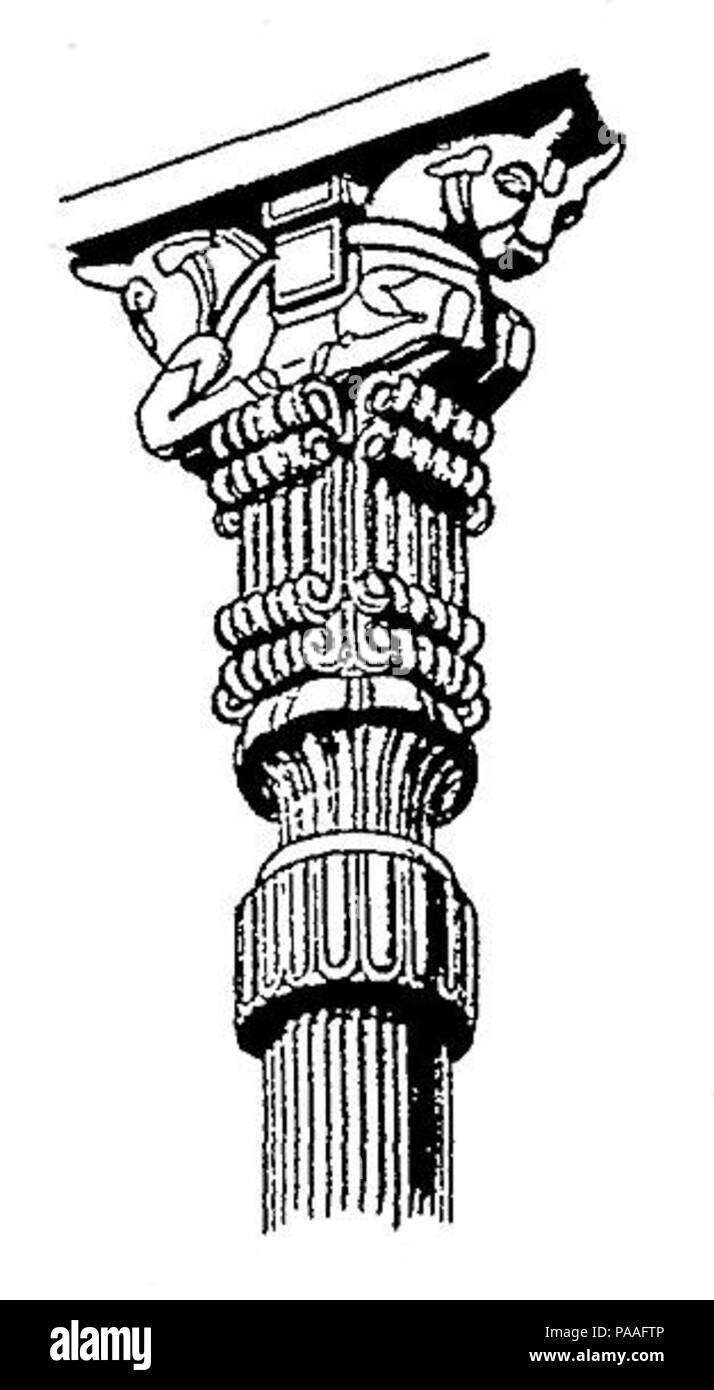 197 capital Persepolis Banque D'Images