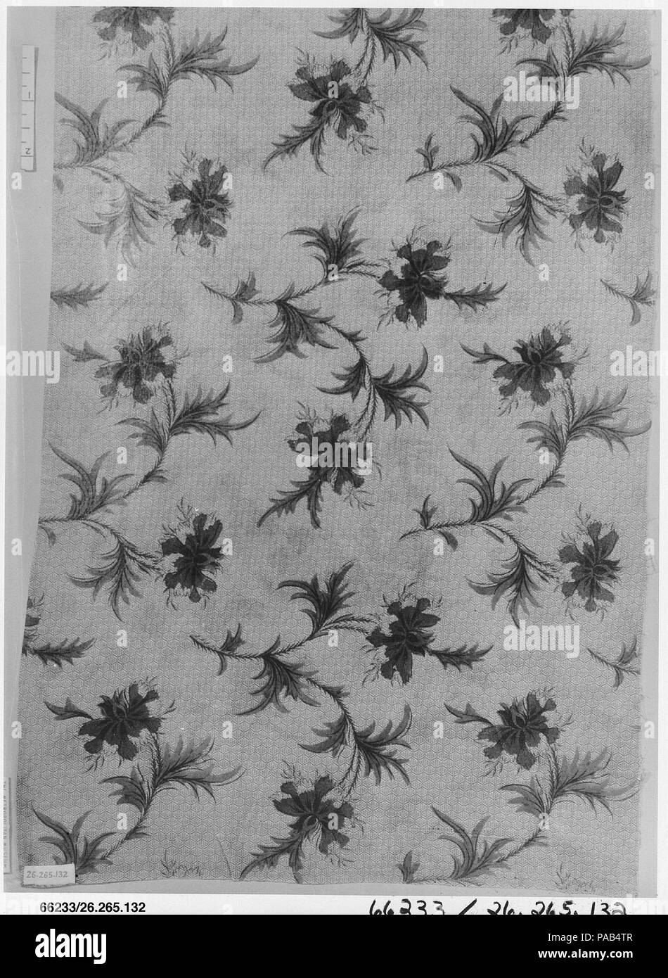Pièce. Culture : britannique ou américain. Dimensions : 11 x L. W. 19 1/2 pouces 27,9 x 49,5 cm. Date : ca. 1840. Musée : Metropolitan Museum of Art, New York, USA. Banque D'Images