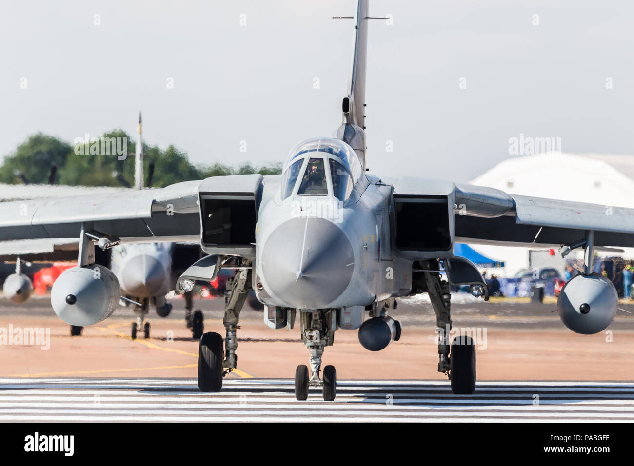 Royal Air Force Tornado Gr.4 photo de la 2018 Royal International Air Tattoo à Fairford de la RAF dans le Gloucestershire. Banque D'Images