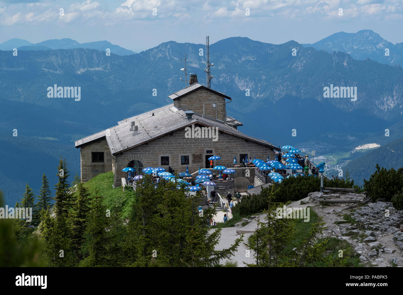 Le EAGLE'S NEST BERCHTESGADEN ALLEMAGNE Banque D'Images