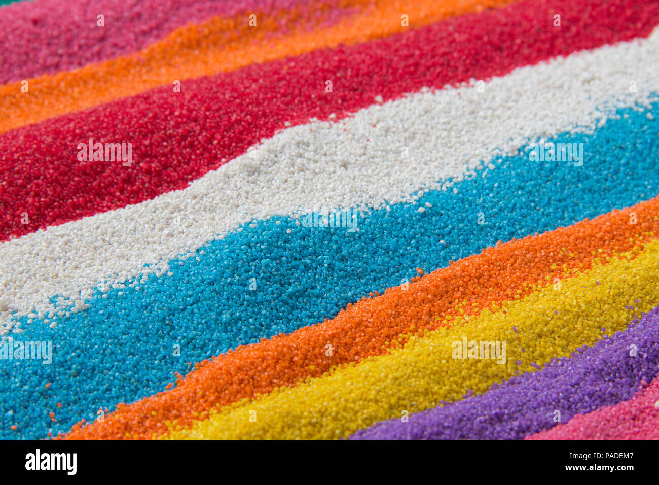 La texture de fond de sable de couleur libre Banque D'Images