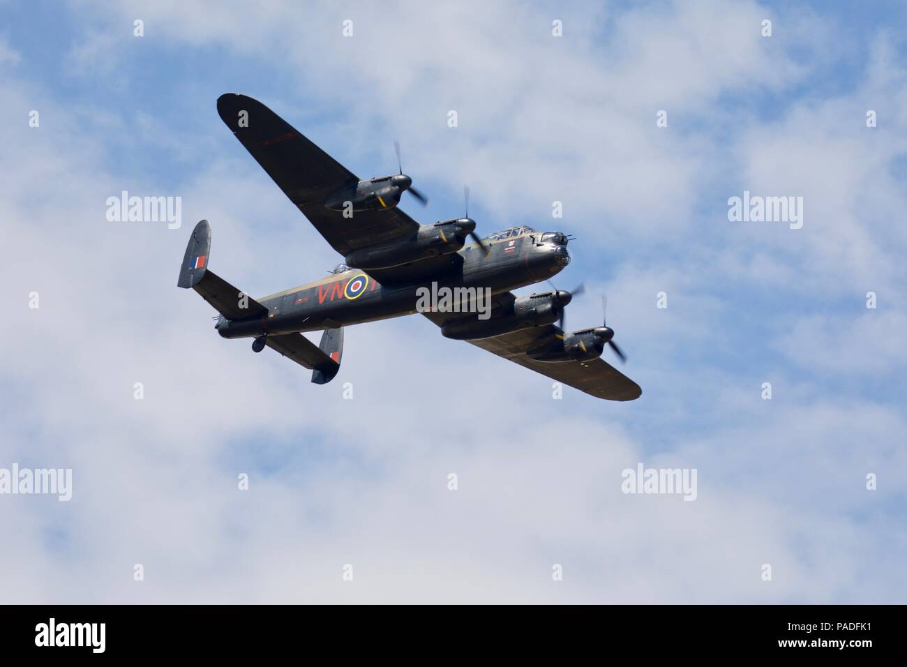 Royal Air Force Battle of Britain Memorial Flight - Avro Lancaster PA474 Banque D'Images