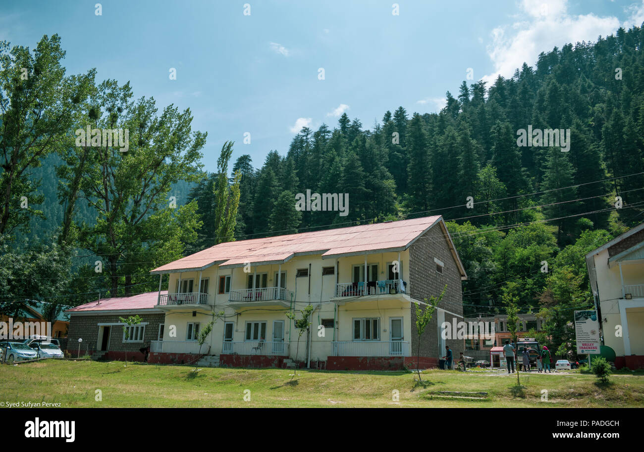Vallée de la Neelum, Azad Cachemire Banque D'Images