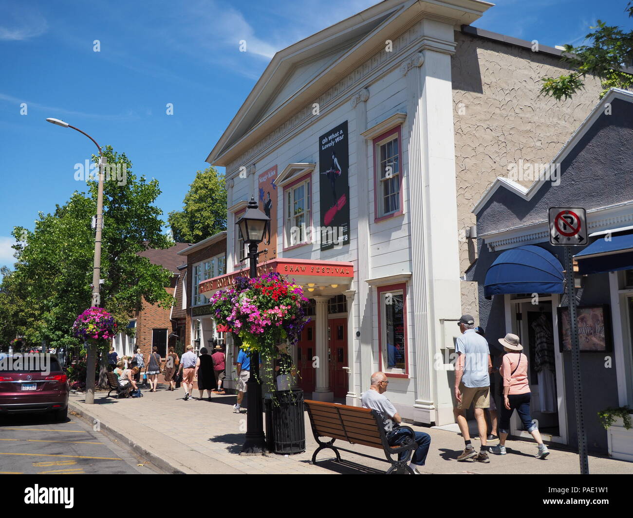 Shaw Festival Theatre, Niagara on the Lake, Ontario, Banque D'Images