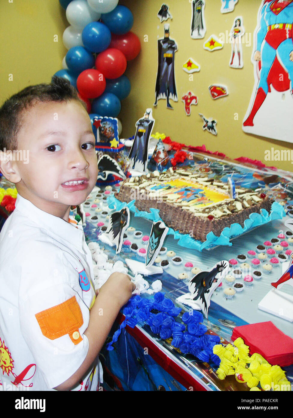 Enfant Partie De L Anniversaire Sao Paulo Bresil Photo Stock Alamy