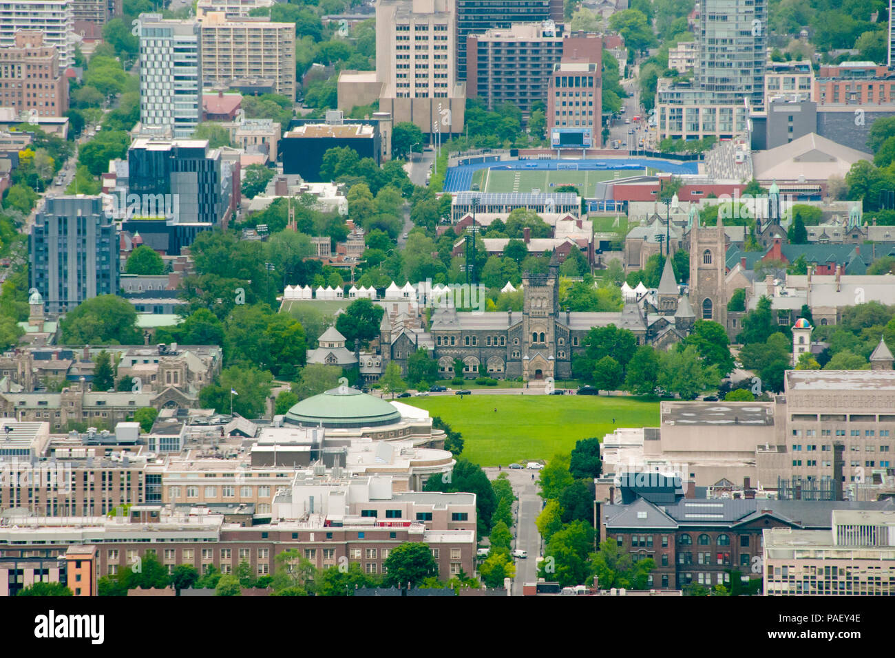 Université de Toronto - Canada Campus St George Banque D'Images
