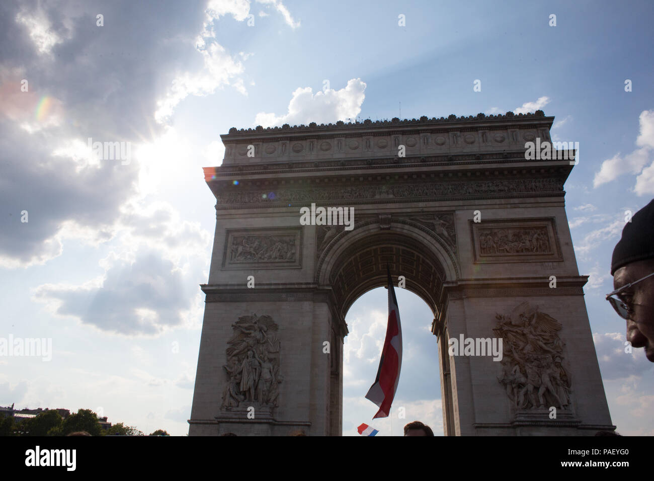 Arco del Triunfo Banque D'Images