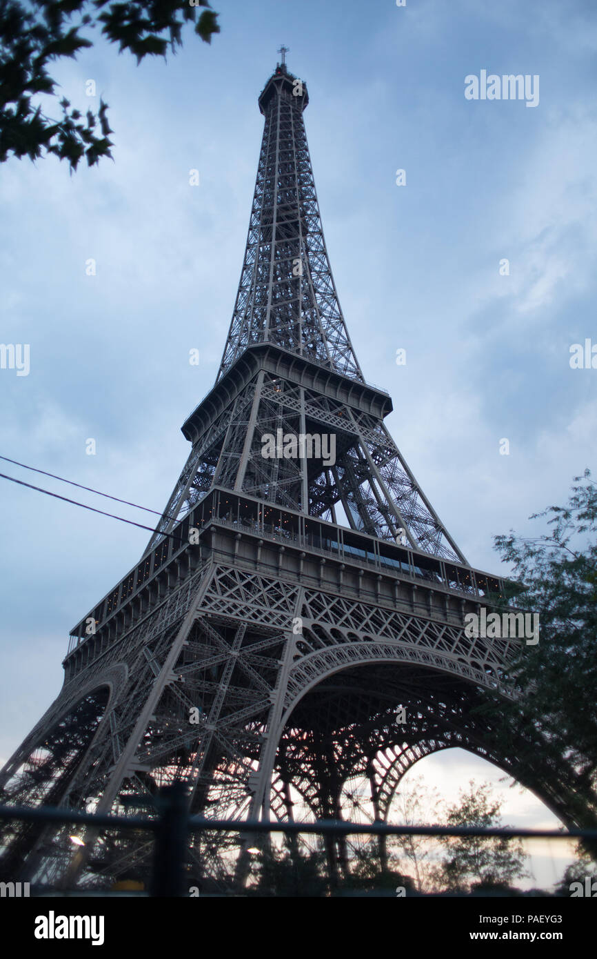 Torre Eiffel Banque D'Images