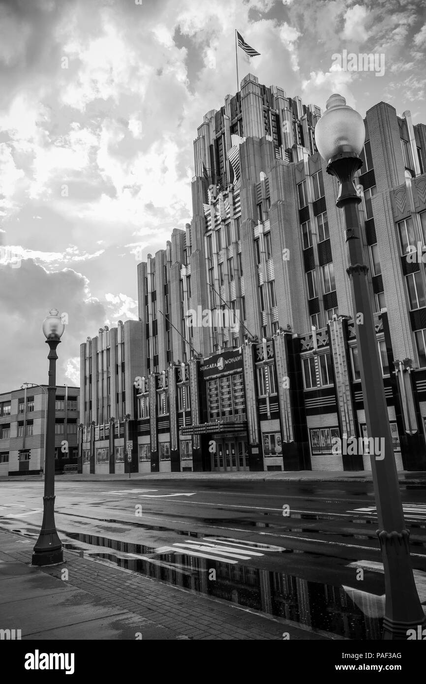 Niagara Mohawk Building Banque D'Images