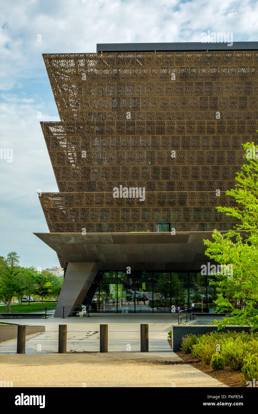 National Museum of African American History and Culture, 1400 Constitution Avenue NW, Washington, DC Banque D'Images