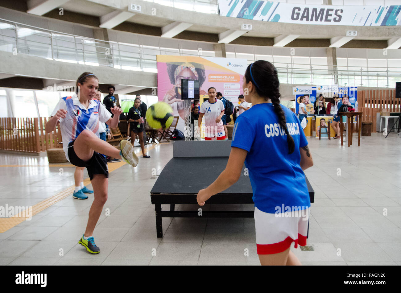 SÃO PAULO, SP - 22.07.2018 : l'Amérique de la FISU GAMES 2018 - Le Brésil reçoit le premier Pan American University de l'histoire, la capitale de São Paulo accueille la première édition des Jeux de la FISU Nord entre 19 et 29 juillet. (Photo : Maycon Soldan/Fotoarena) Banque D'Images