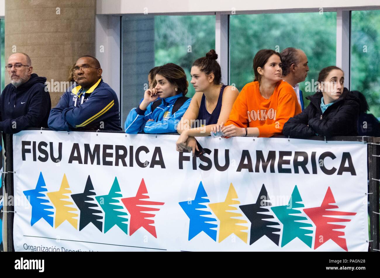 SÃO PAULO, SP - 22.07.2018 : l'Amérique de la FISU GAMES 2018 - Le Brésil reçoit le premier Pan American University de l'histoire, la capitale de São Paulo accueille la première édition des Jeux de la FISU Nord entre 19 et 29 juillet. (Photo : Maycon Soldan/Fotoarena) Banque D'Images