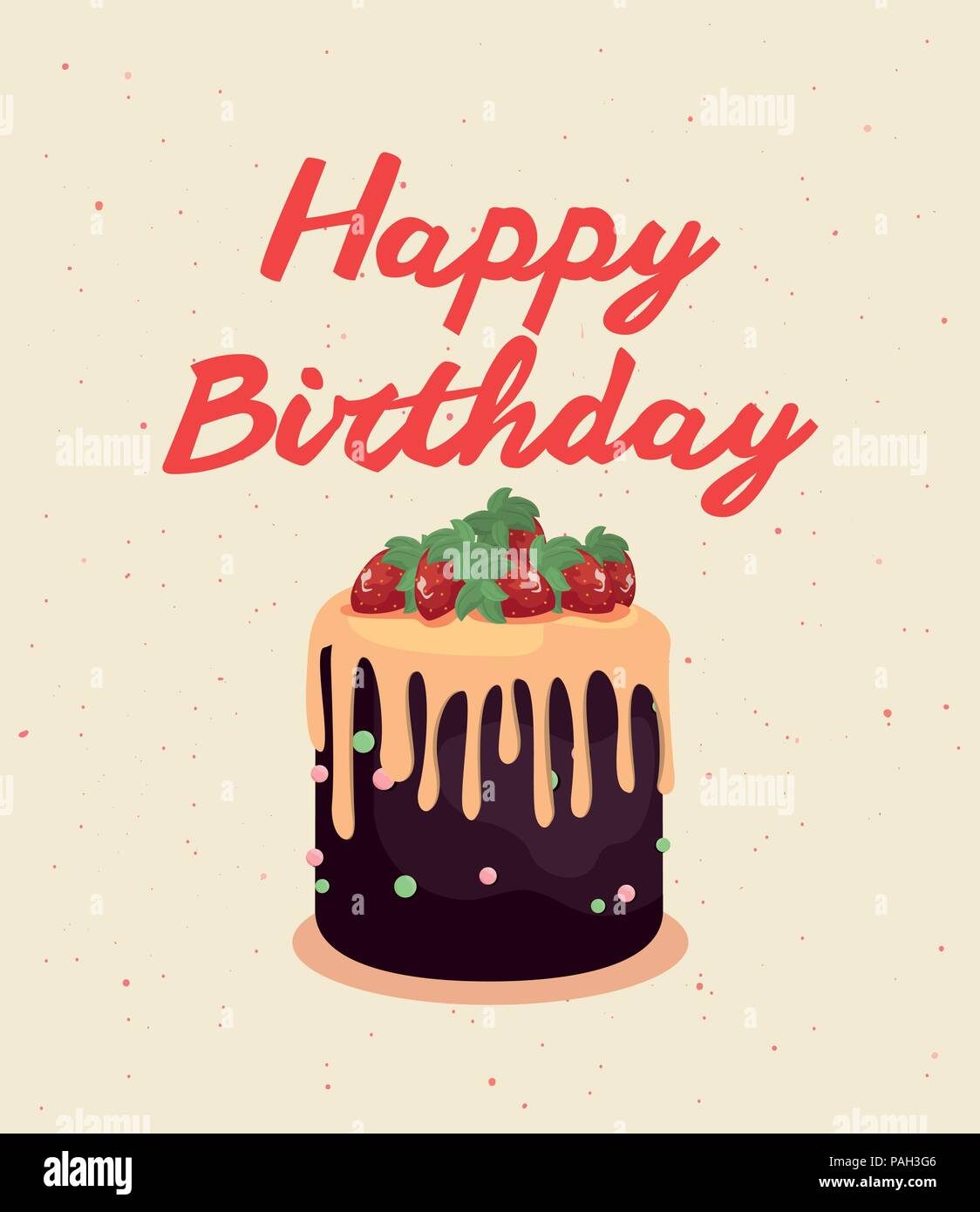 Joyeux Anniversaire Carte Vintage Avec Decoration Gateau Fruits Vector Illustration Image Vectorielle Stock Alamy Joyeux Anniversaire Carte Vintage Avec Decoration Gateau Fruits Vector Illustration Image Vectorielle Stock Alamy