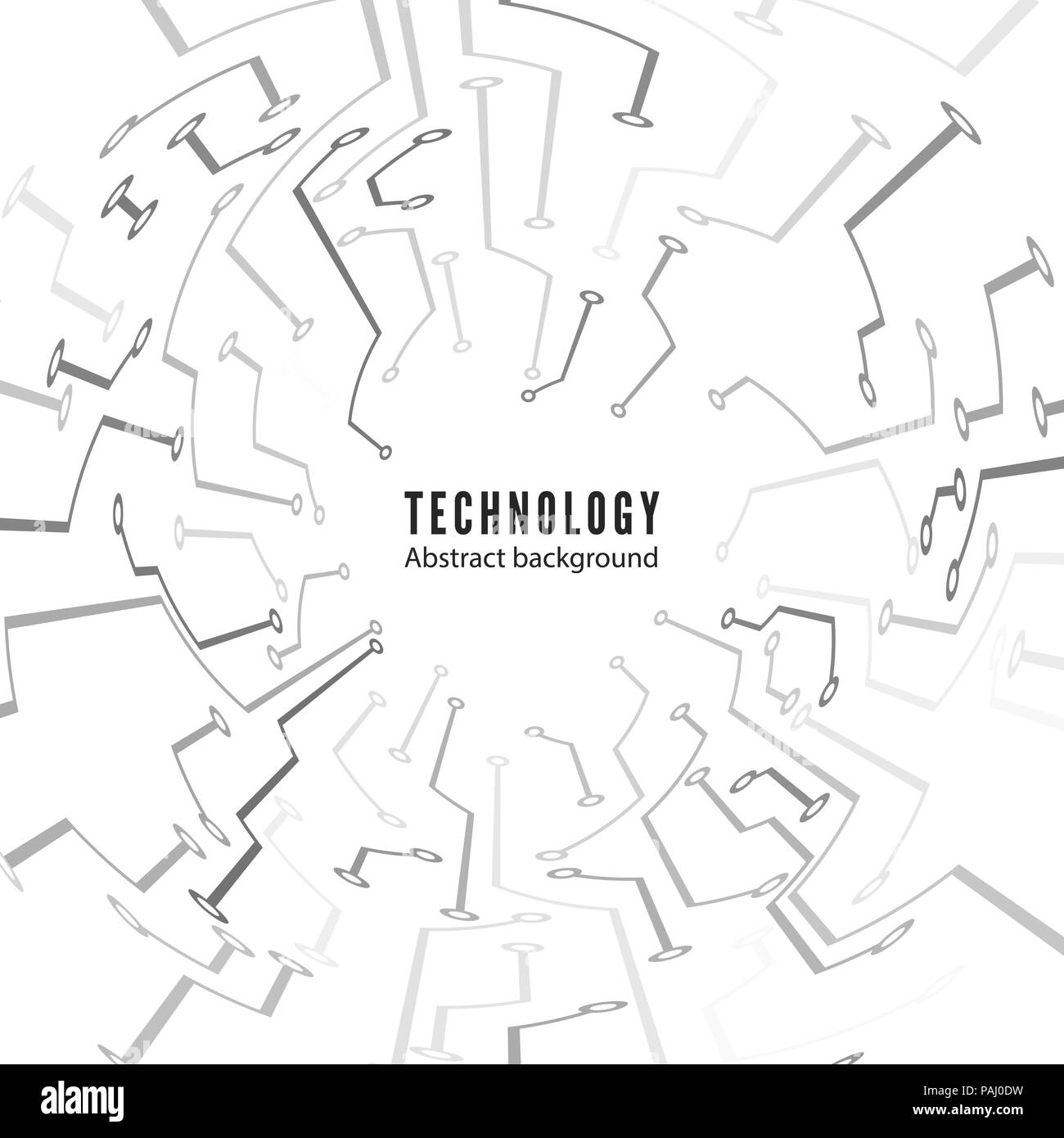 Résumé Contexte La technologie de circuit imprimé. Carte mère abstraite de texture. Les voies électroniques. Vector illustration Illustration de Vecteur