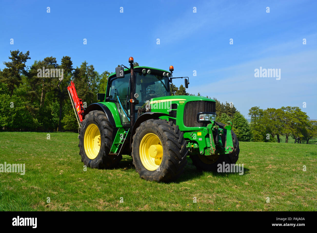 Tracteur John Deere 6930 Premium Banque D'Images
