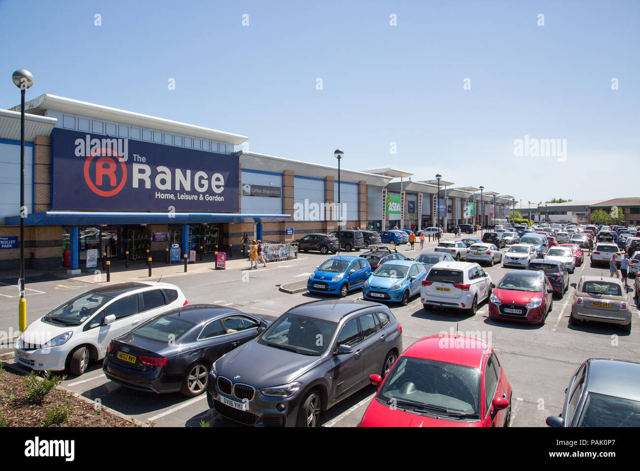 Kingsway Retail Park, Rochdale, OL16 5AF Banque D'Images