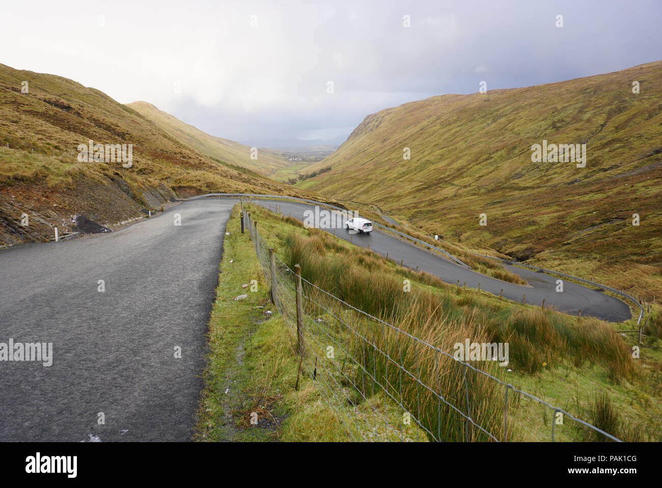 Petite croisière dans l'écart de van Mamore. Roadtrip à travers l'Irlande  Photo Stock - Alamy