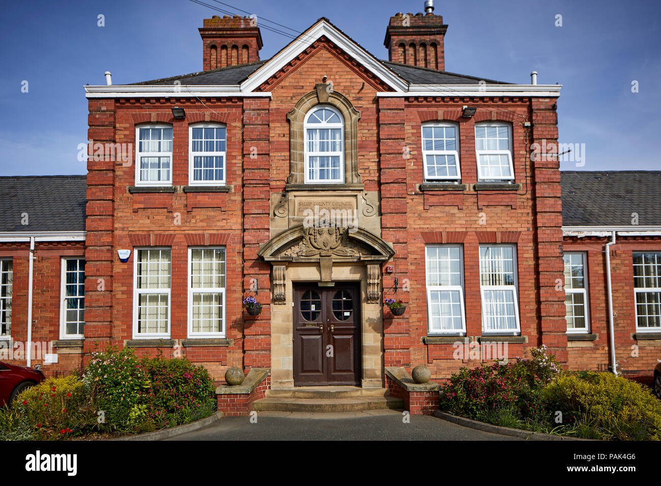 Newport Girls' High School à grammar school Newport une ville, arrondissement de Telford et Wrekin, Shropshire, Angleterre Banque D'Images