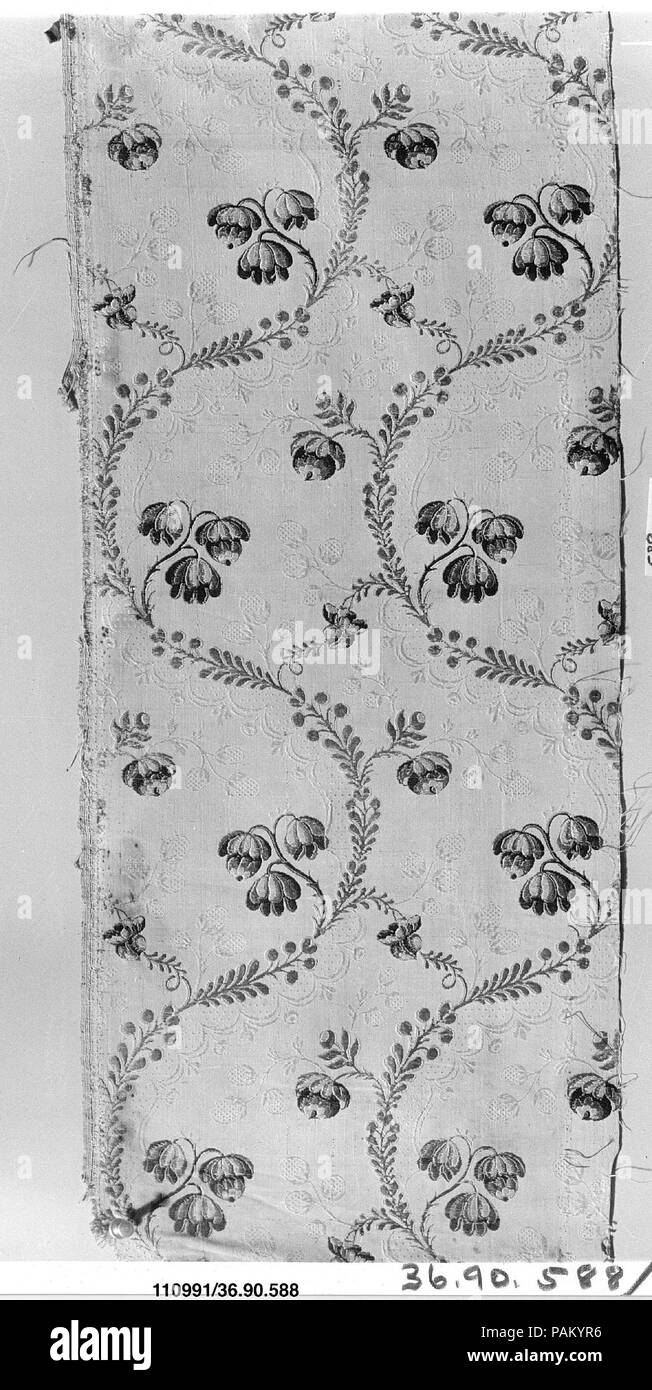 Pièce. Culture : le français. Dimensions : 25 x L. W. 9 3/4 pouces (63,5 x 24,8 cm). Date : milieu du 18ème siècle. Musée : Metropolitan Museum of Art, New York, USA. Banque D'Images