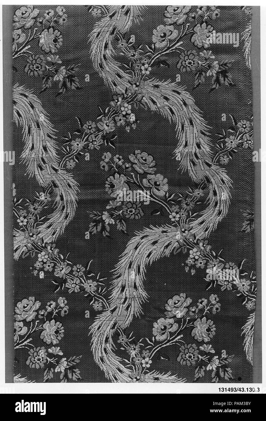 Pièce. Culture : le français. Dimensions : 35 x L. W. 17 1/2 pouces (88,9 x 44,5 cm). Date : 1750-60. Musée : Metropolitan Museum of Art, New York, USA. Banque D'Images
