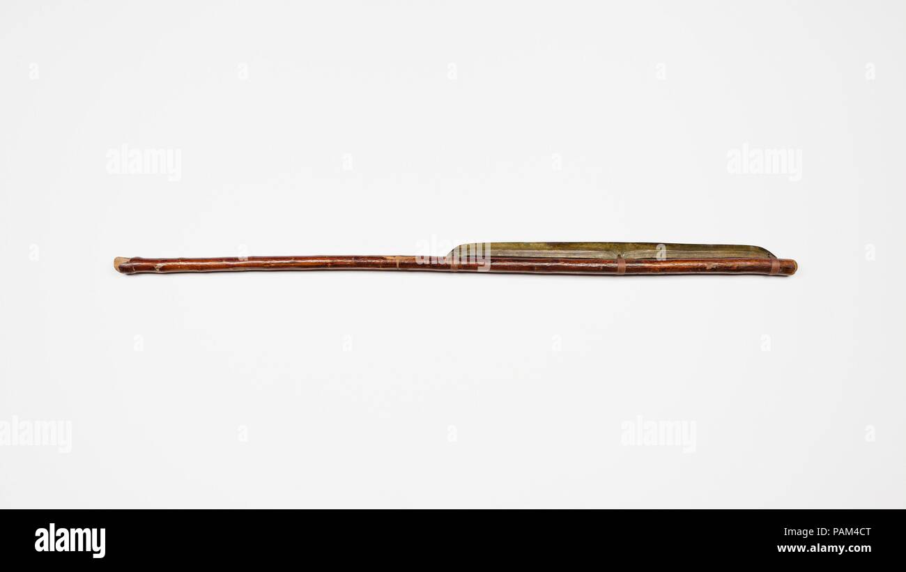 À lame longue hache. Dimensions : L. 107 cm (42 1/8 in.). Dynastie DYNASTIE : 12-18. Date : ca. 1981-1550 av. J.-C.. Musée : Metropolitan Museum of Art, New York, USA. Banque D'Images