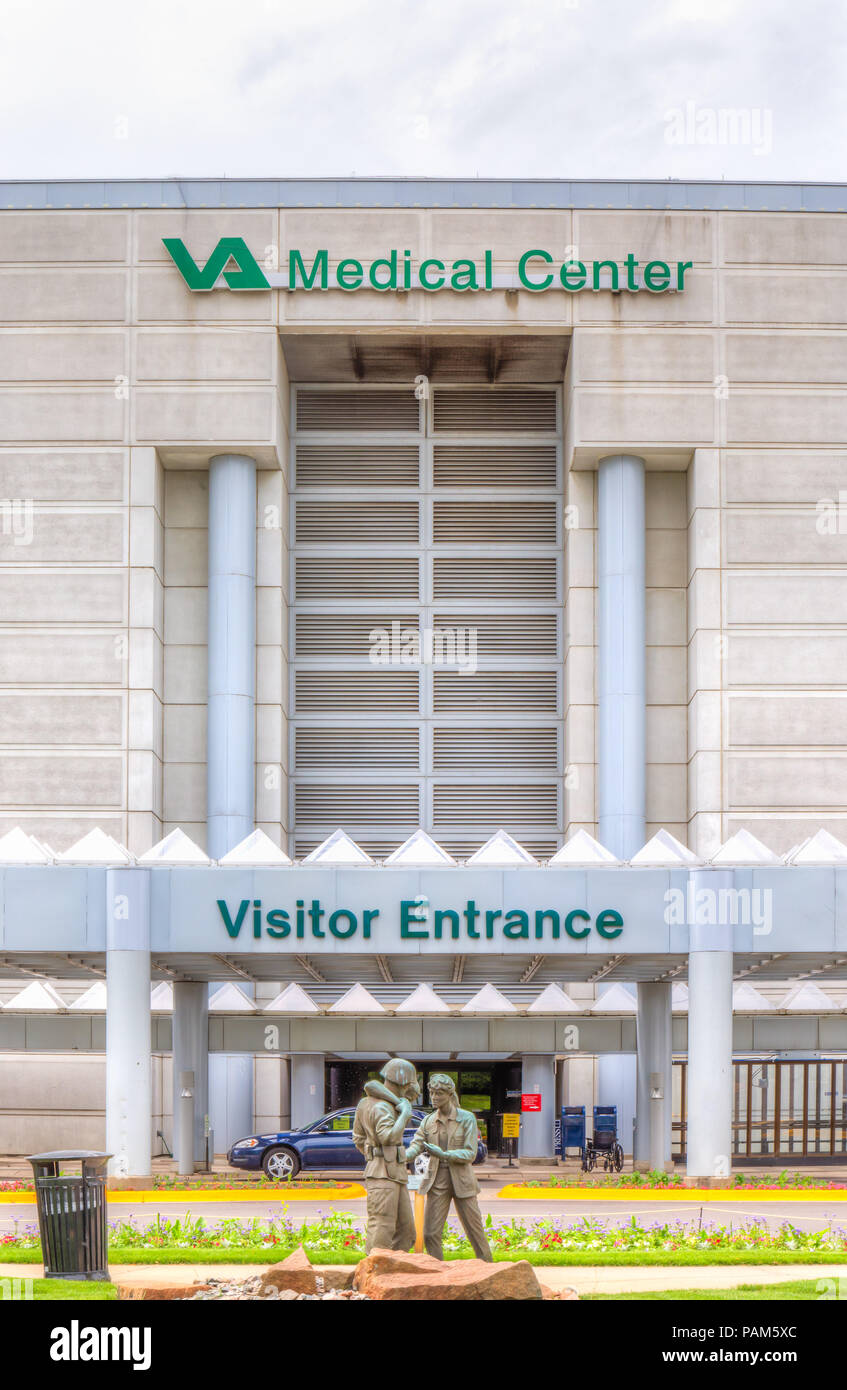 MINNEAPOLIS, MN/USA - 22 juin 2014 : le Minneapolis VA Medical Center. Banque D'Images