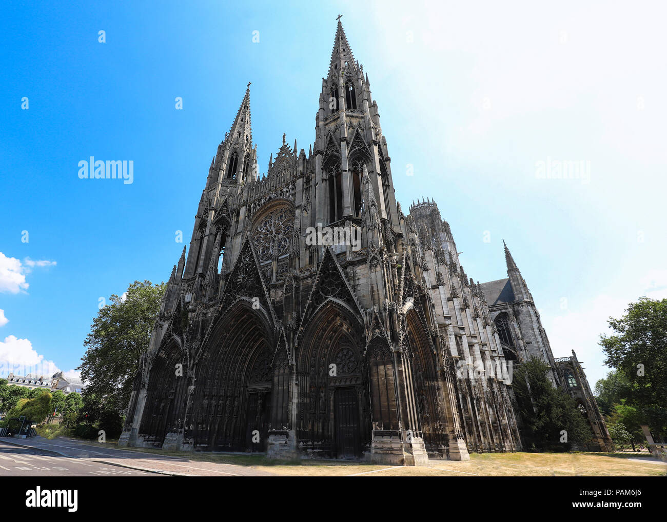 Louen Rouen Abbatiale saint ouen rouen Banque de photographies et d’images à haute ...