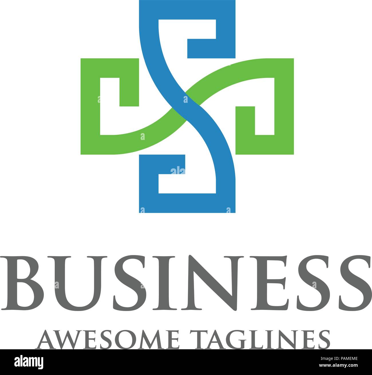 La lettre S santé médecine hôpital médical de l'aide et de soins ambulanciers concept Illustration de Vecteur