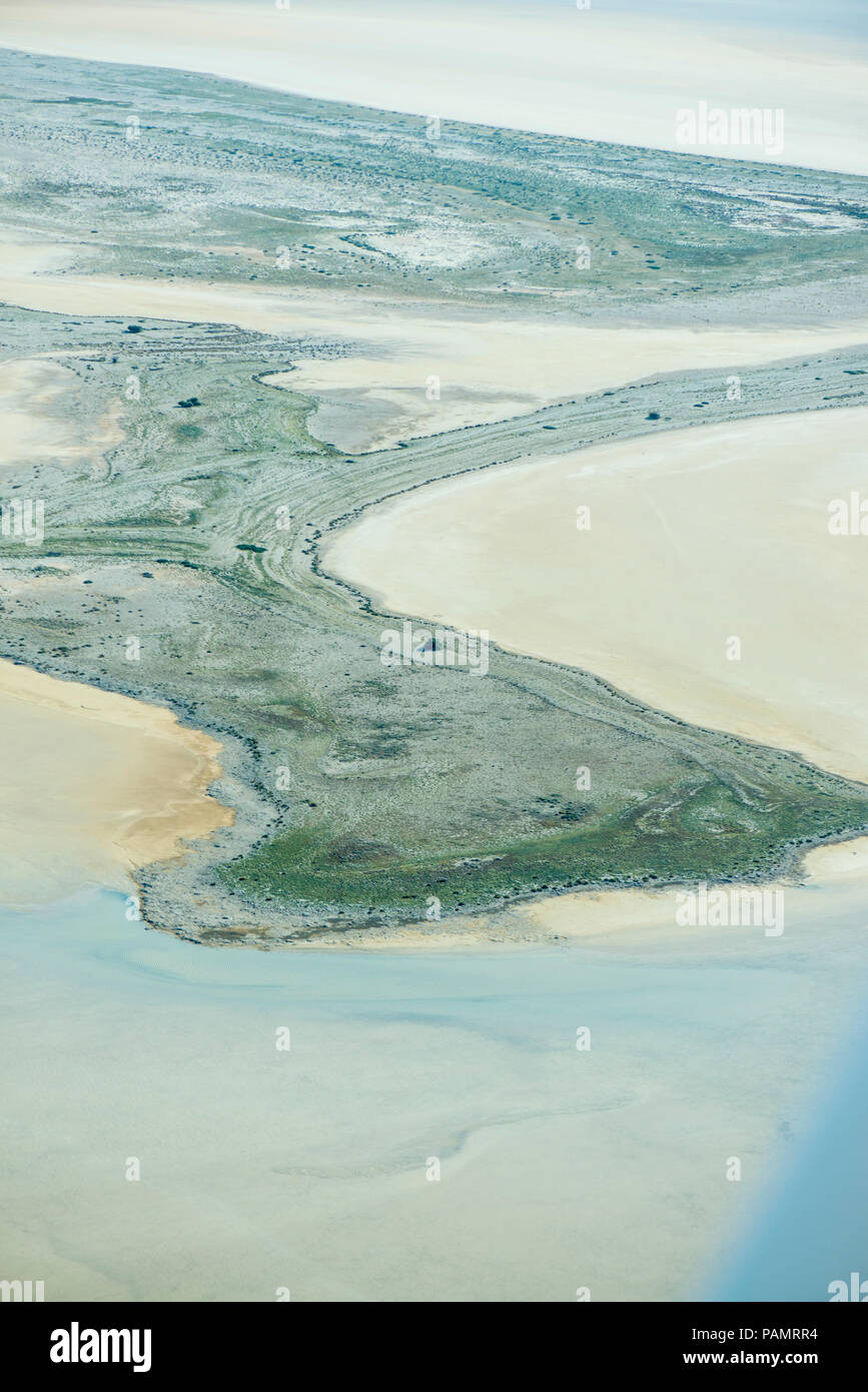 Lac Eyre, Australie du Sud Banque D'Images
