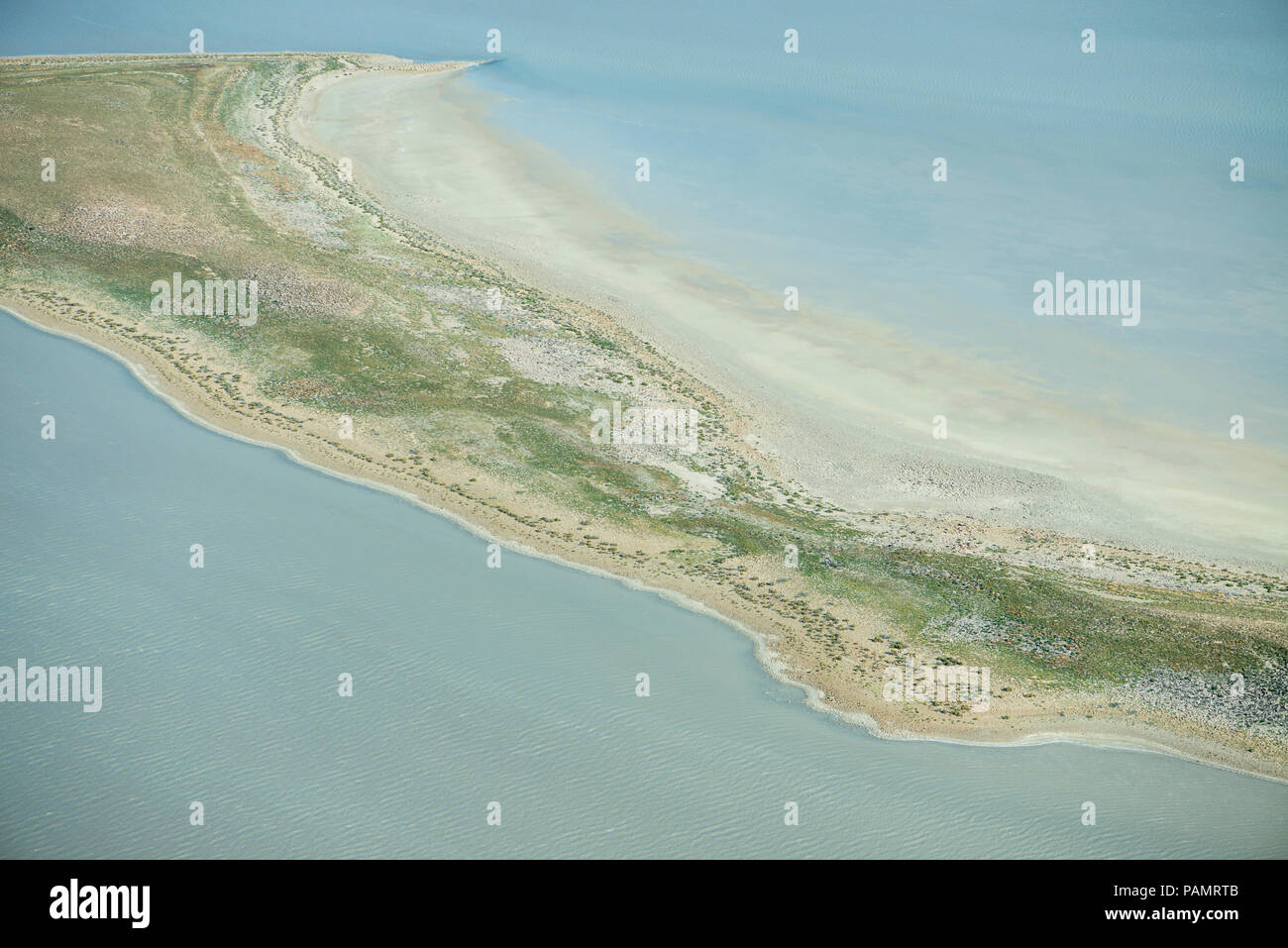 Lac Eyre, Australie du Sud Banque D'Images