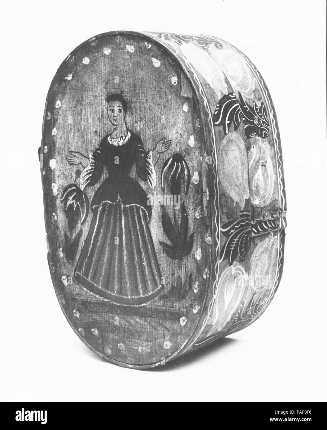 Mariée fort. Culture : l'européen. Dimensions : 6 x 17 1/2 x 10 7/8 in. (16,5 x 43,2 x 27,6 cm). Date : 1700-1800. Musée : Metropolitan Museum of Art, New York, USA. Banque D'Images