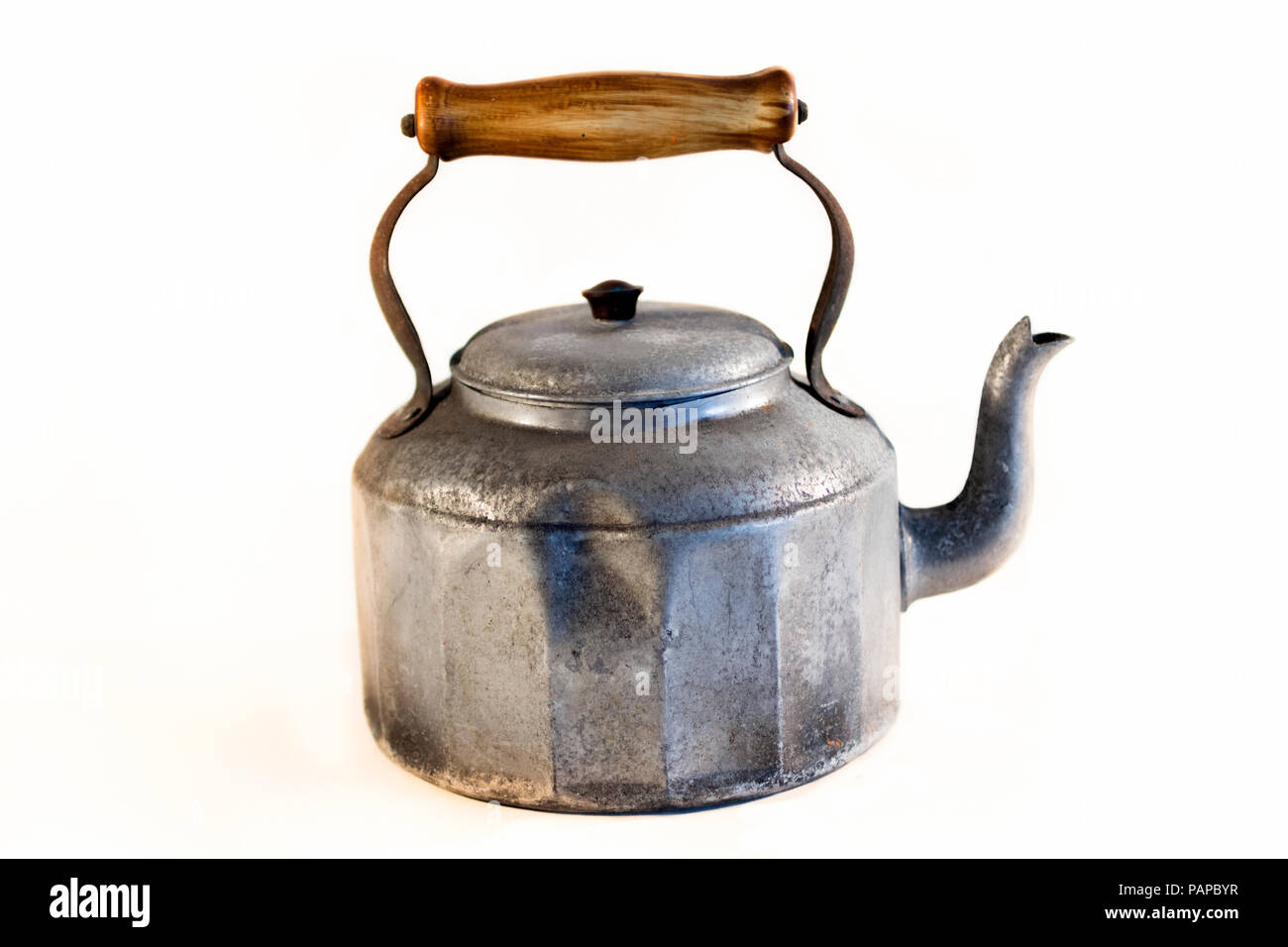bouilloire pour le thé Banque D'Images
