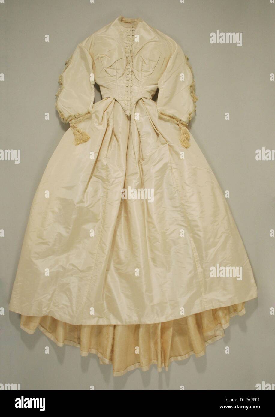 Ensemble de mariage. Culture : L'Américain. Date : 1864. Musée : Metropolitan Museum of Art, New York, USA. Banque D'Images