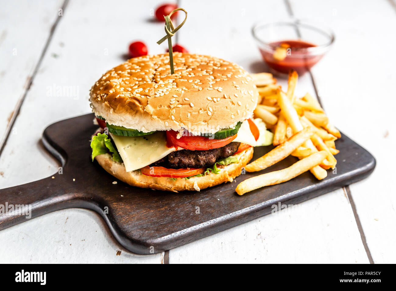 Frites ketchup Banque de photographies et d’images à haute résolution