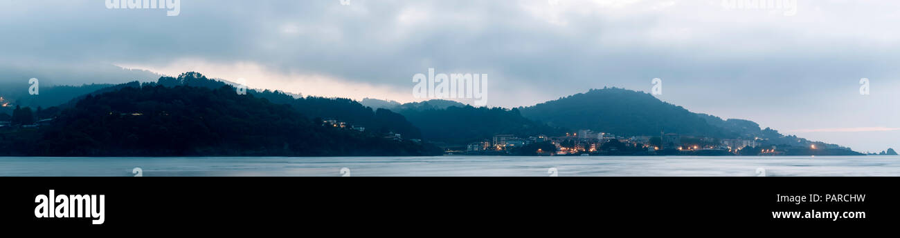 Baie de Mundaka Banque D'Images