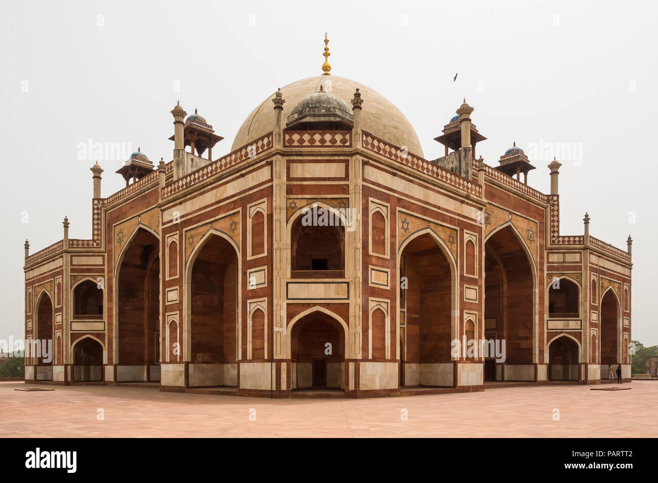 Tombe de Humayun, Delhi, Inde, Juin 2018 Banque D'Images