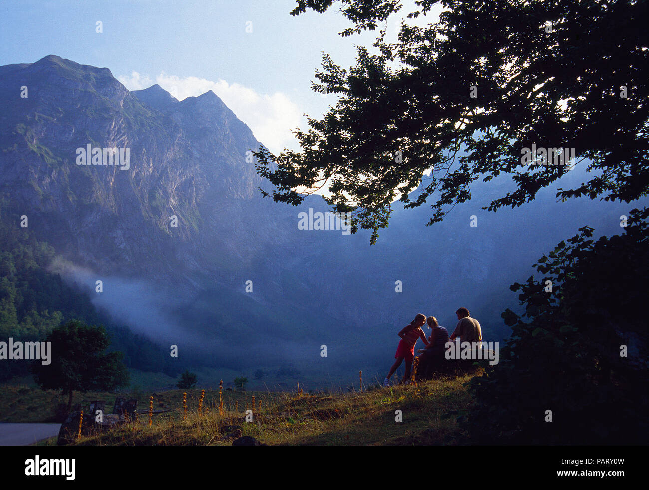 Artiga de lin. Province Lérida, Catalogne, Espagne. Banque D'Images