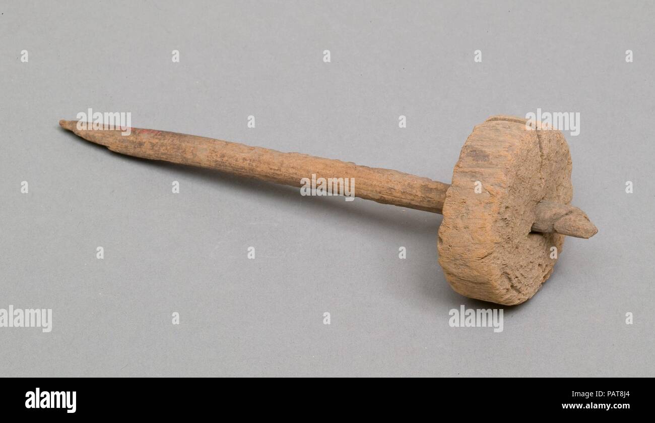 La fusée. Dimensions : l. 15,8 cm (6 1/4 po) ; diam. 4,6 cm (1 13/16 po). Dynastie DYNASTIE : 19-20. Date : ca. 1295-1070 av. J.-C.. Musée : Metropolitan Museum of Art, New York, USA. Banque D'Images