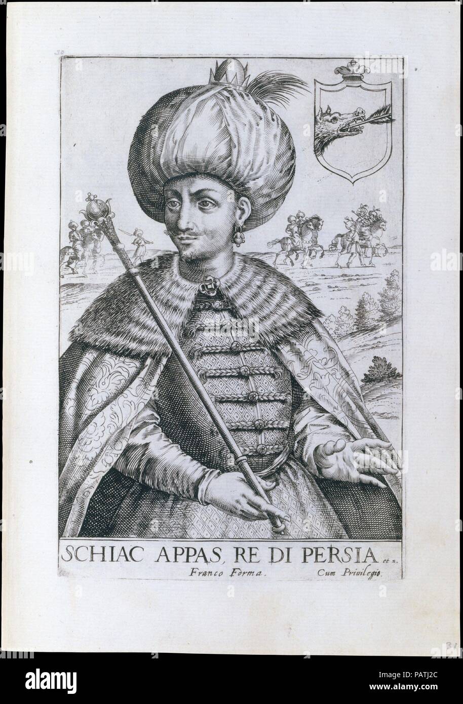 Effigie naturali dei maggior prencipi et uep valorosi capitani di questa eta con l'arme loro. Artiste : Giacomo Franco (italien, 1550-1620) Venise Venise. Dimensions : 11 × 8 × 15/16 1/4 3/8 in. (30,4 × 21 × 1 cm). Publié dans : Venise. Editeur : Publié par Giacomo Franco (italien, 1550-1620) Venise Venise. Series/portefeuille : Effigie naturali dei maggior prencipi et uep valorosi capitani di questa eta con l'arme loro. Date : 1596. Cet album lié contient une collection de portraits arrangés dans l'ordre suivant : 1-7, Souverains européens ; 8, le Doge de Venise ; 9-13, Princesof la maison d'Aus Banque D'Images