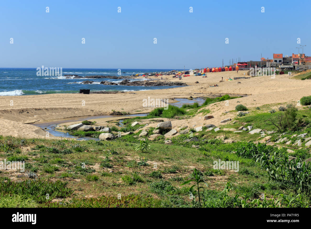 Matosinhos Portugal 19 Juin 2015 Vue Densemble Sur Une