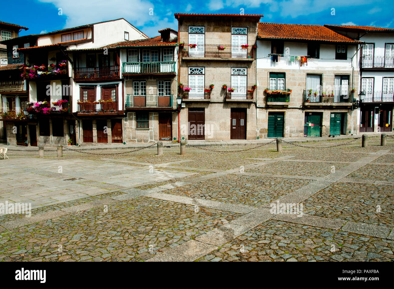Praca de Sao Tiago - Guimaraes - Portugal Banque D'Images