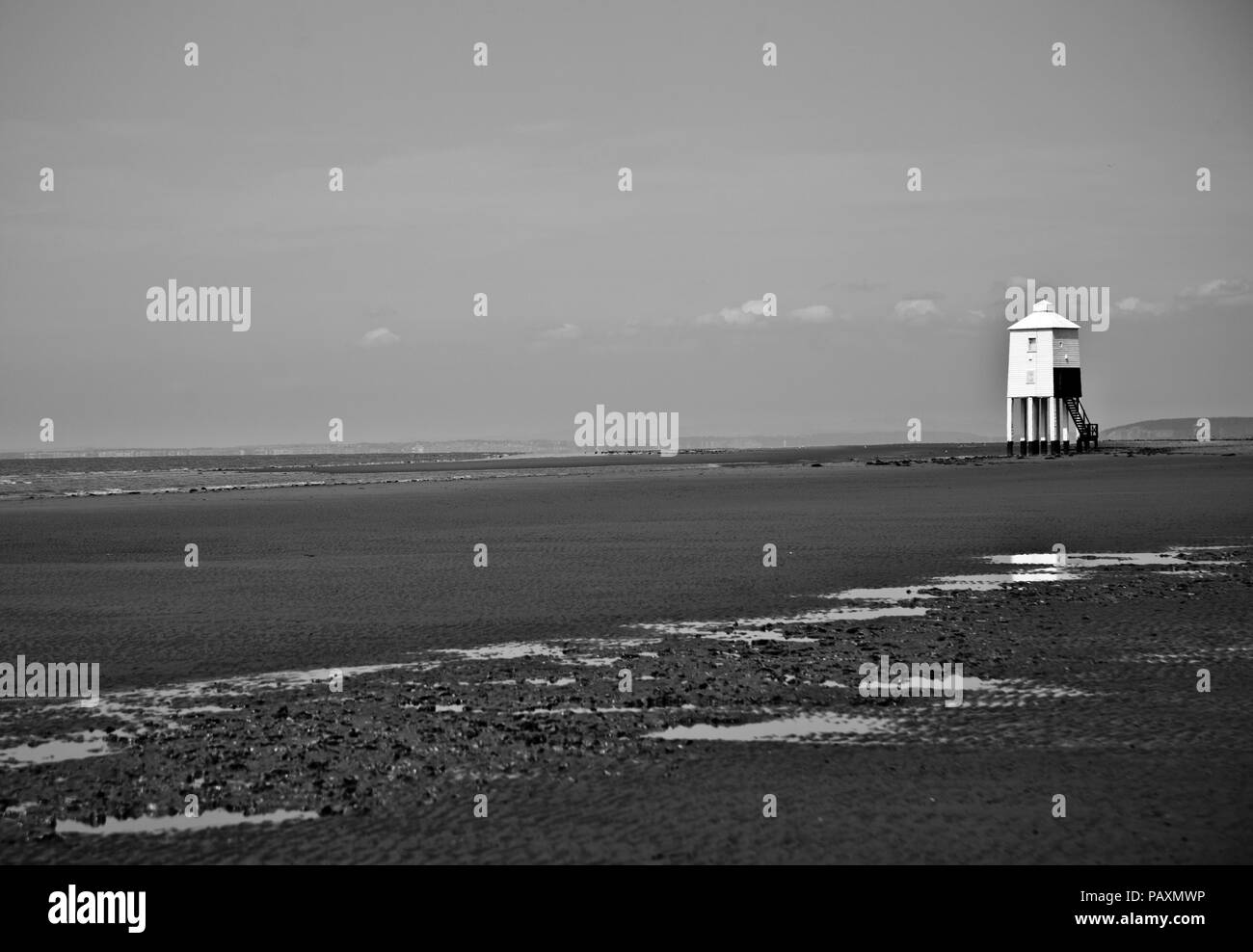 Burnham on Sea Lighthouse Banque D'Images