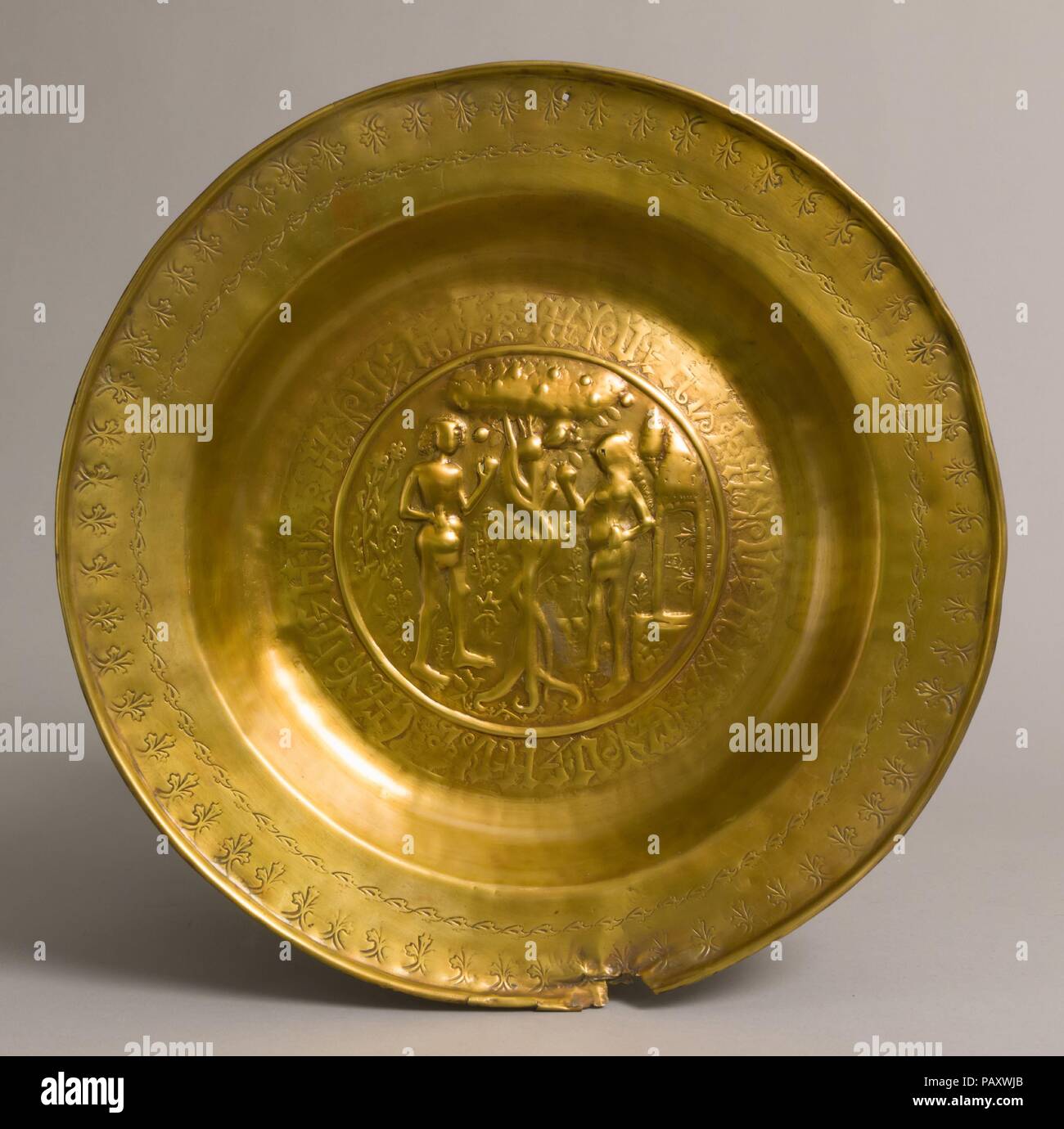 Le plat. Culture : l'allemand. Dimensions : hors tout : 15 5/8 x 2 3/16 in. (39,7 x 5,5 cm). Date : début du 16ème siècle. Musée : Metropolitan Museum of Art, New York, USA. Banque D'Images