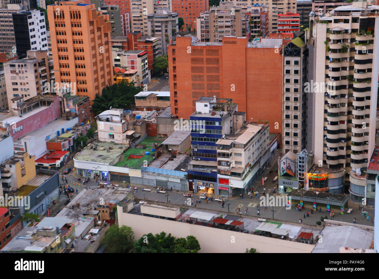 Venezuela Caracas de Sabana Grande, quartier des affaires dans la région métropolitaine. Vicente Quintero et Marcos Kirschstein Banque D'Images