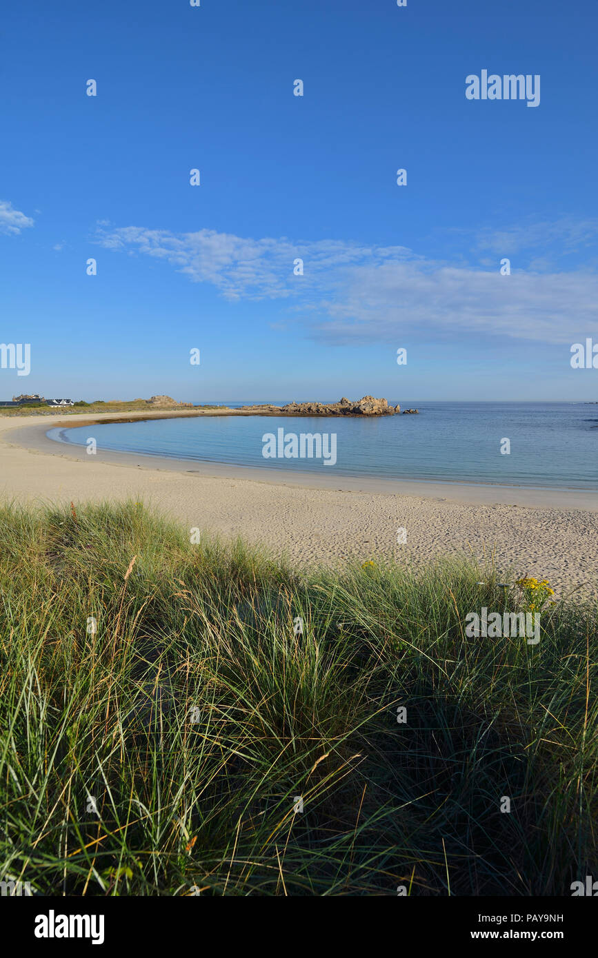 Soif de Port Bay, Guernsey, Channel Islands, Îles britanniques Banque D'Images